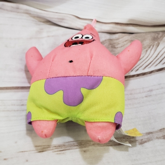 SpongeBob SquarePants Patrick Star Plush Stuffed Toy 7.5 Inch 2019 - Picture 5 of 9